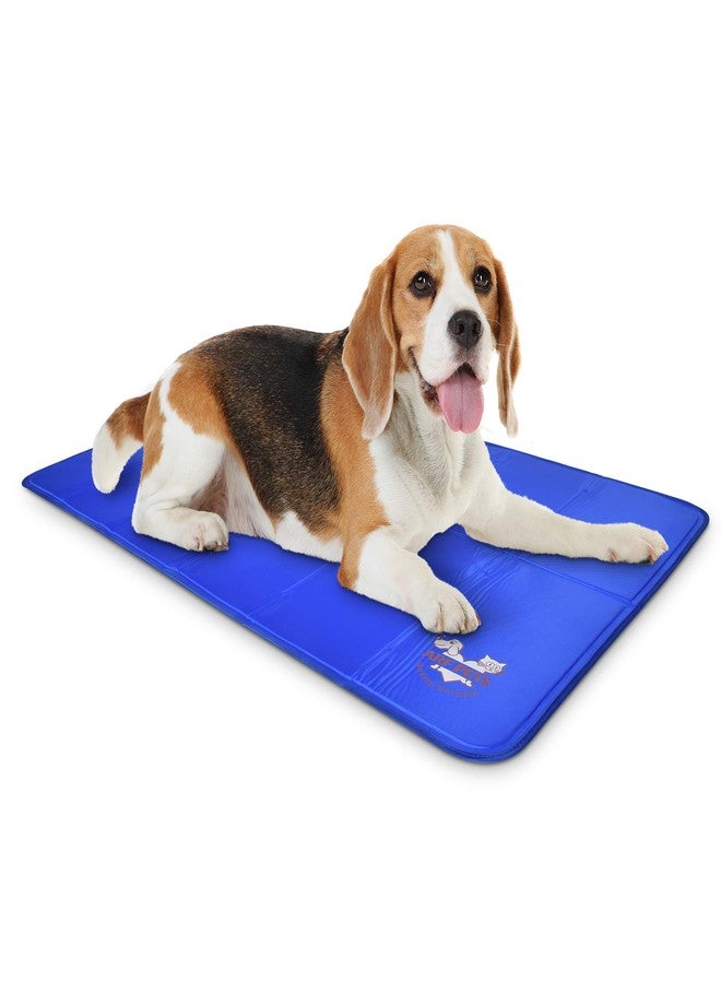 Arf Pets Dog Cooling Mat 27” x 43” Pad for Kennels, Crates and Beds, Non-Toxic, Durable Solid Self Cooling Gel Material. No Refrigeration or Electricity Needed - Image 1